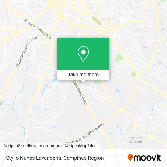 Styllo Nunes Lavanderia map