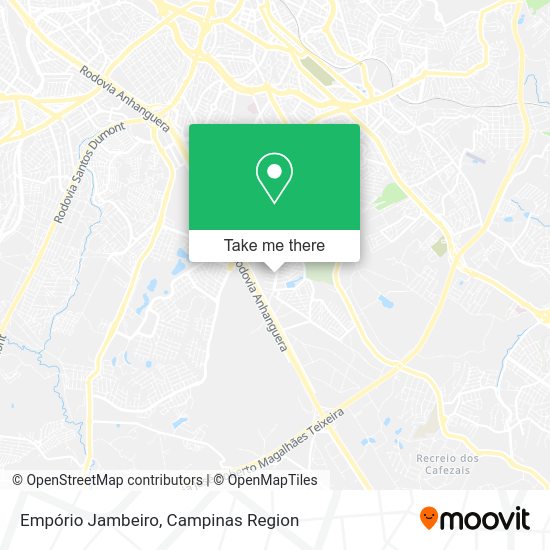 Empório Jambeiro map