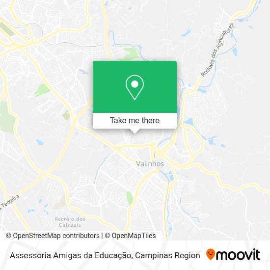 Assessoria Amigas da Educação map