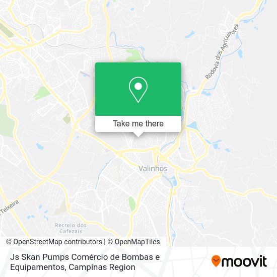Js Skan Pumps Comércio de Bombas e Equipamentos map