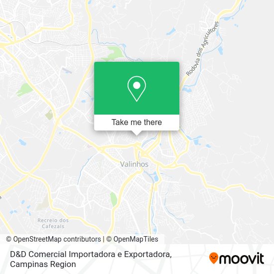 D&D Comercial Importadora e Exportadora map