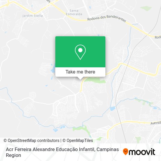 Acr Ferreira Alexandre Educação Infantil map