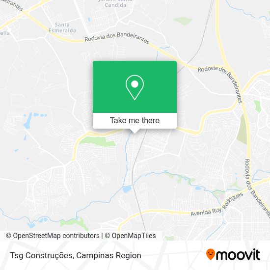 Tsg Construções map