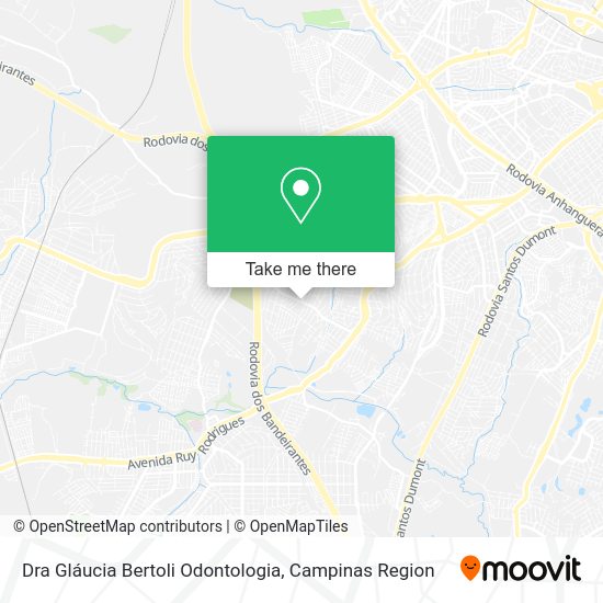 Dra Gláucia Bertoli Odontologia map