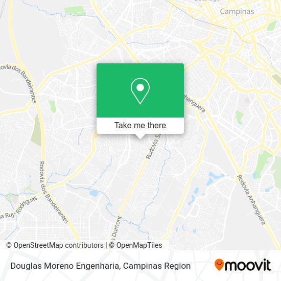 Douglas Moreno Engenharia map