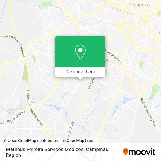 Matheus Ferreira Serviços Medicos map
