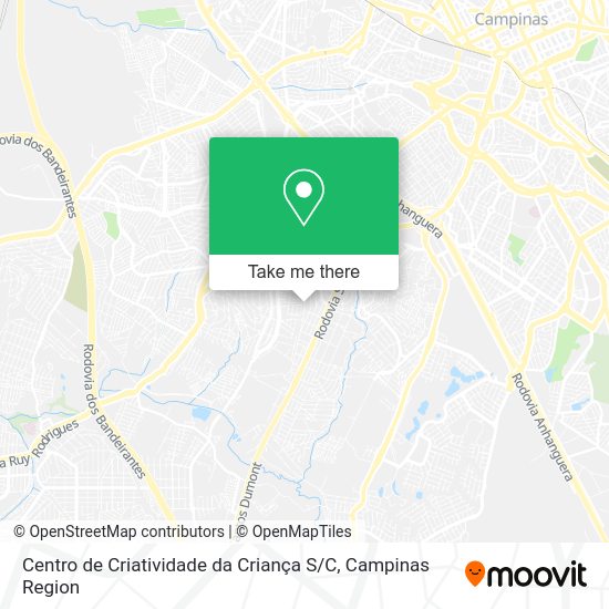 Centro de Criatividade da Criança S / C map