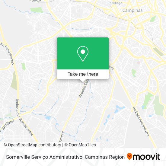 Somerville Serviço Administrativo map