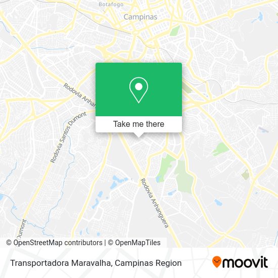 Transportadora Maravalha map