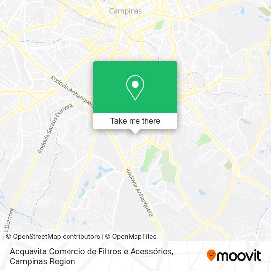 Acquavita Comercio de Filtros e Acessórios map