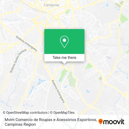 Mvlm Comercio de Roupas e Acessórios Esportivos map