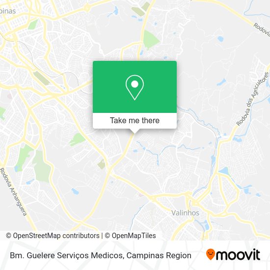 Bm. Guelere Serviços Medicos map