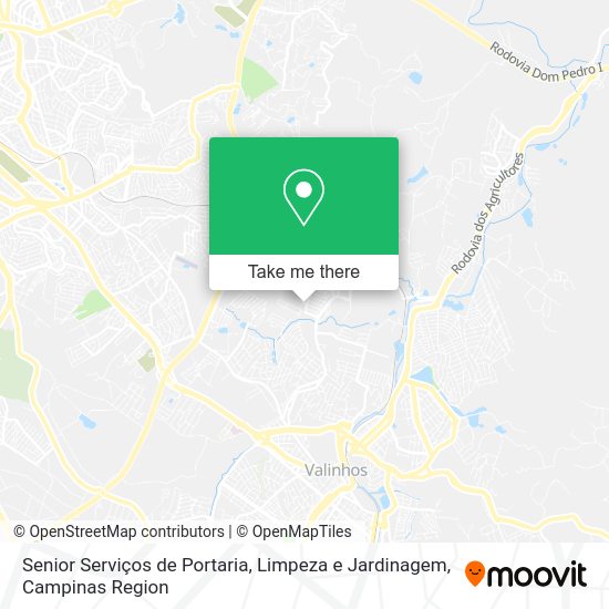 Senior Serviços de Portaria, Limpeza e Jardinagem map