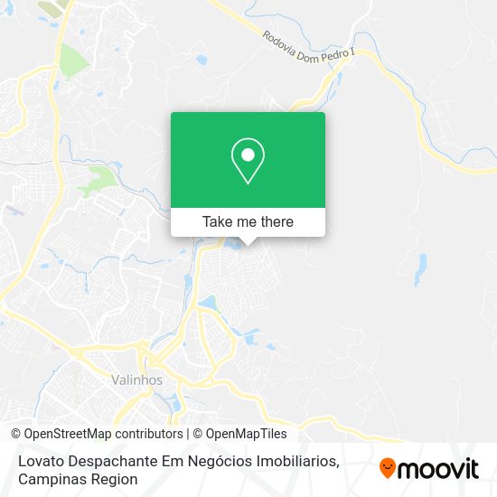 Lovato Despachante Em Negócios Imobiliarios map