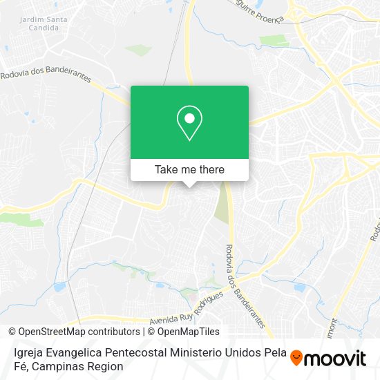 Igreja Evangelica Pentecostal Ministerio Unidos Pela Fé map