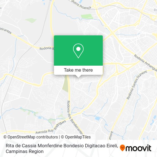 Rita de Cassia Monferdine Bondesio Digitacao Eireli map