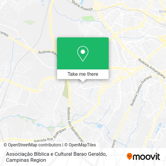 Associação Biblica e Cultural Barao Geraldo map