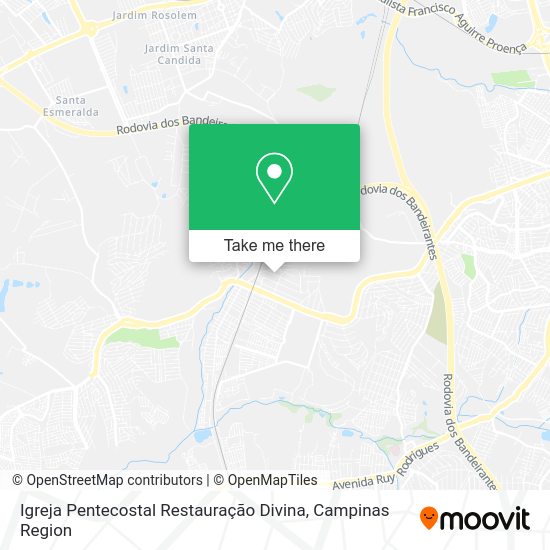 Igreja Pentecostal Restauração Divina map
