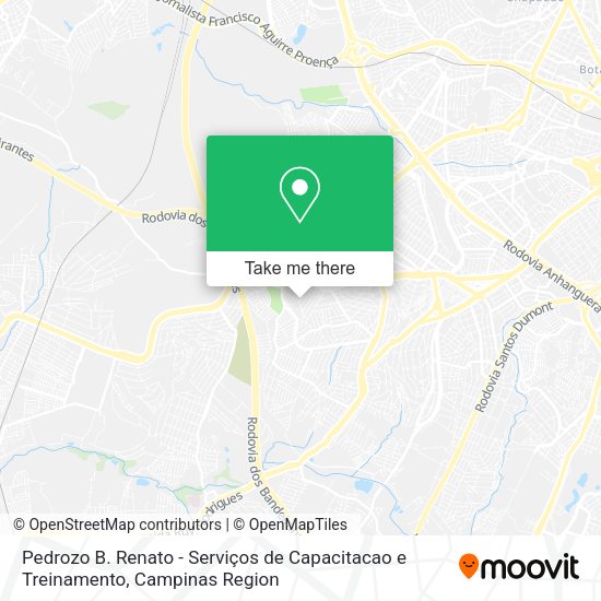 Pedrozo B. Renato - Serviços de Capacitacao e Treinamento map