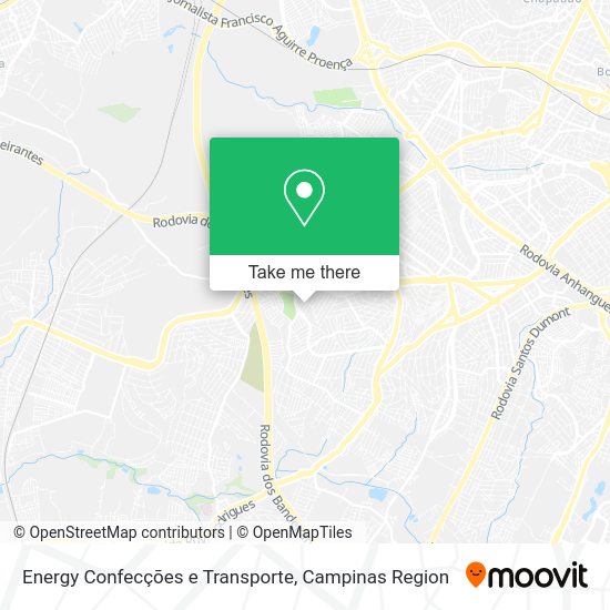 Energy Confecções e Transporte map