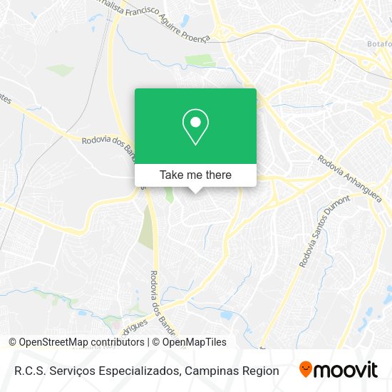 R.C.S. Serviços Especializados map