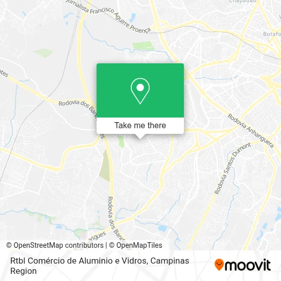 Rtbl Comércio de Aluminio e Vidros map