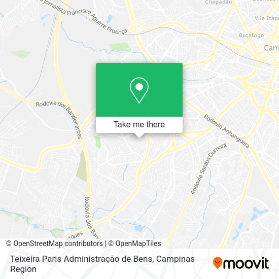 Teixeira Paris Administração de Bens map
