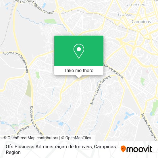 Ofs Business Administração de Imoveis map