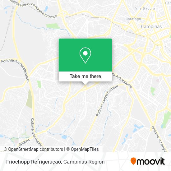 Friochopp Refrigeração map