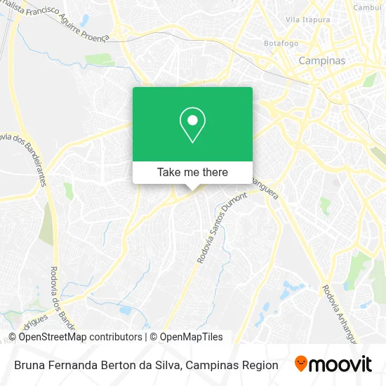 Bruna Fernanda Berton da Silva map