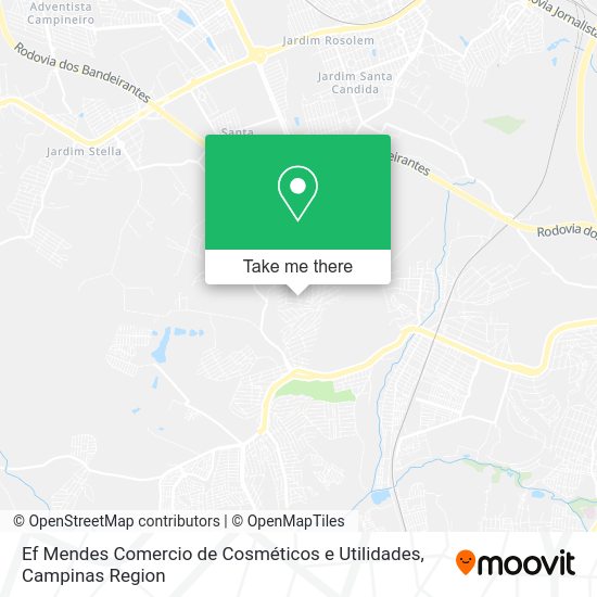 Ef Mendes Comercio de Cosméticos e Utilidades map