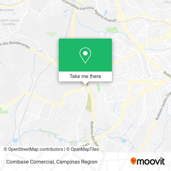 Combase Comercial map