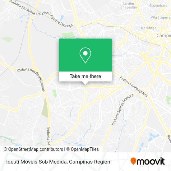 Idesti Móveis Sob Medida map