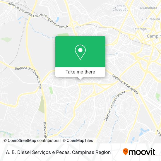 A. B. Diesel Serviços e Pecas map
