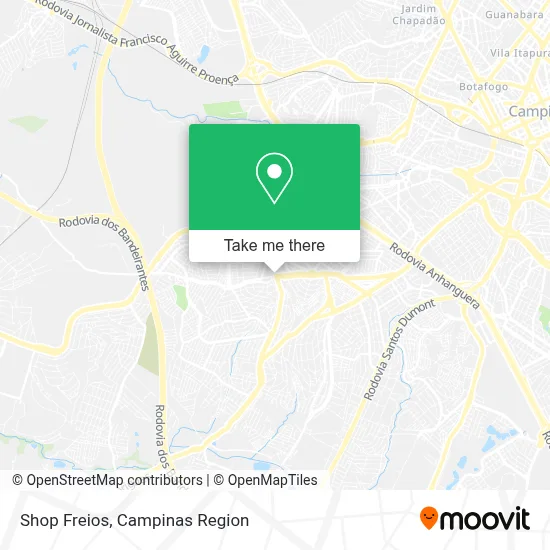Shop Freios map