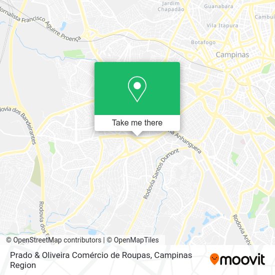 Prado & Oliveira Comércio de Roupas map