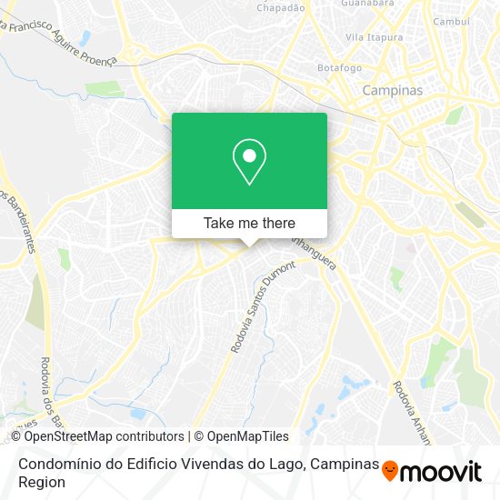 Condomínio do Edificio Vivendas do Lago map