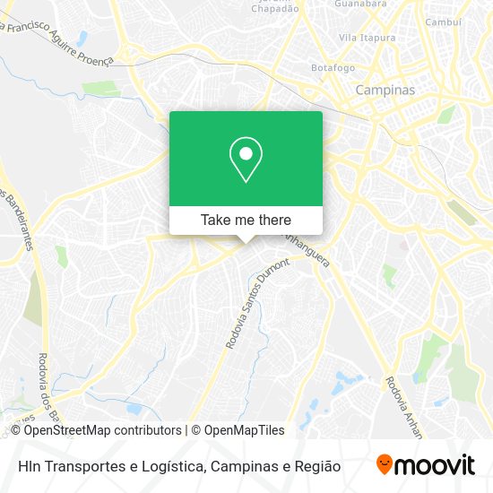 Hln Transportes e Logística map