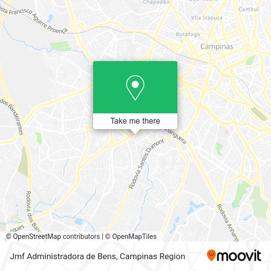 Jmf Administradora de Bens map