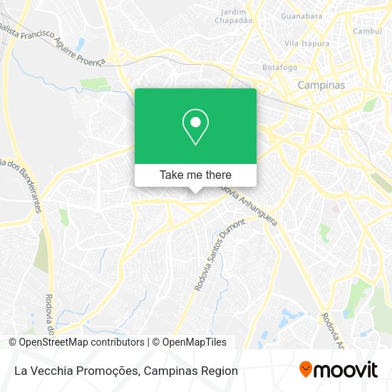 La Vecchia Promoções map