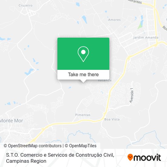 S.T.O. Comercio e Servicos de Construção Civil map