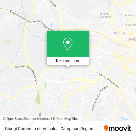 Giungi Comercio de Veículos map