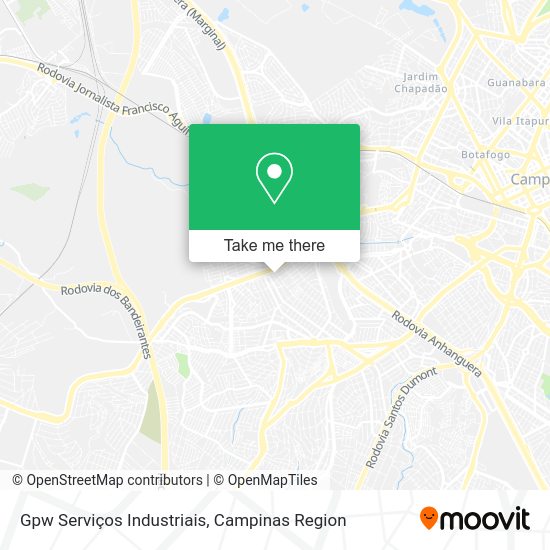 Gpw Serviços Industriais map