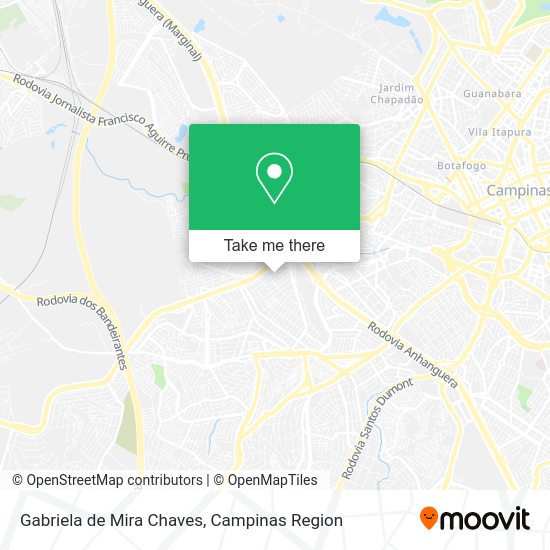 Gabriela de Mira Chaves map