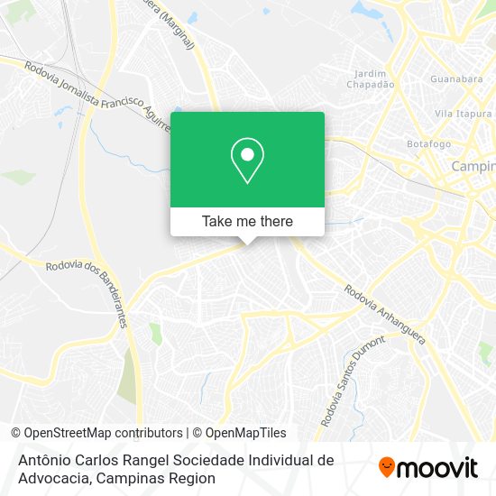 Antônio Carlos Rangel Sociedade Individual de Advocacia map