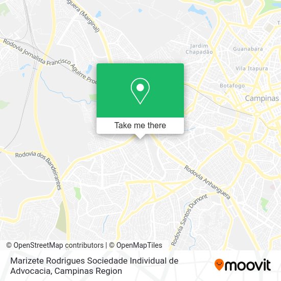 Marizete Rodrigues Sociedade Individual de Advocacia map