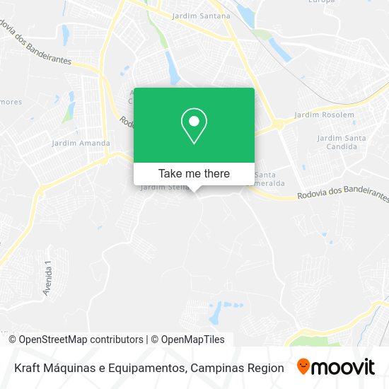 Kraft Máquinas e Equipamentos map