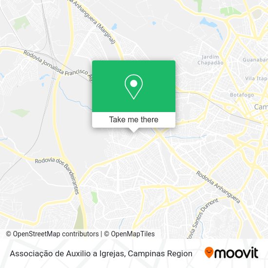 Associação de Auxilio a Igrejas map