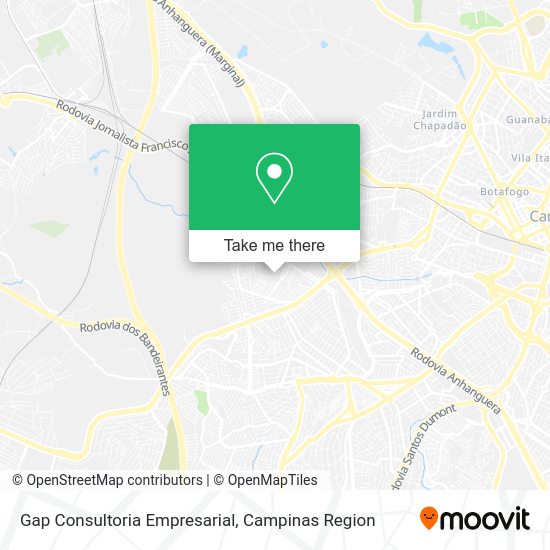 Gap Consultoria Empresarial map