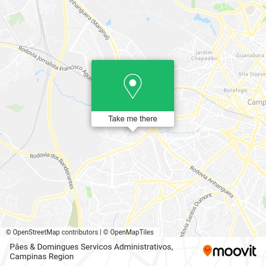 Pães & Domingues Servicos Administrativos map